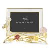 Michael Aram Wildflowers Enameled White Photo Frame-4 x 6
