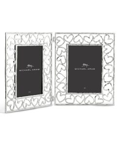 Michael Aram Silver Heart Hinged Frame