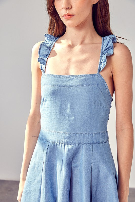 A-Line Open Back Dress - Image 4