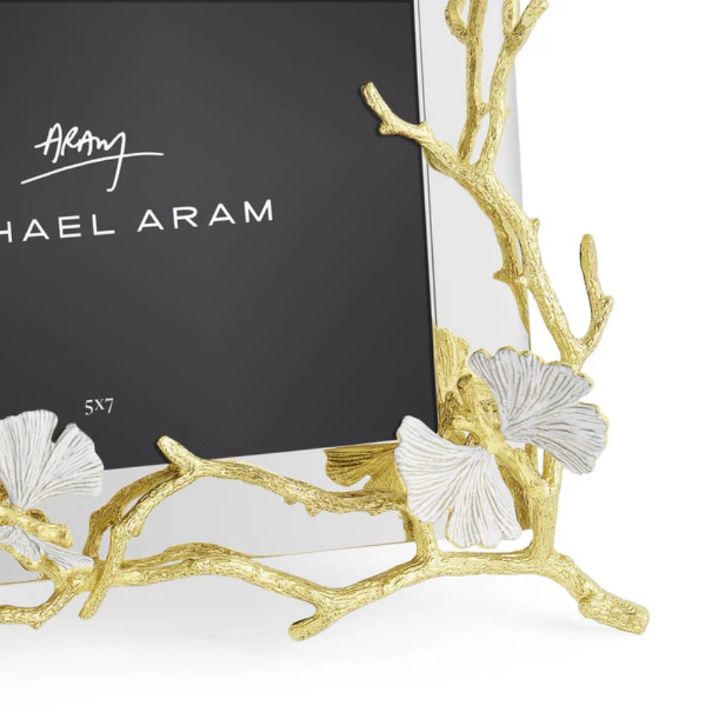 Michael Aram Butterfly Ginkgo Gold Reflective Frame - Image 5