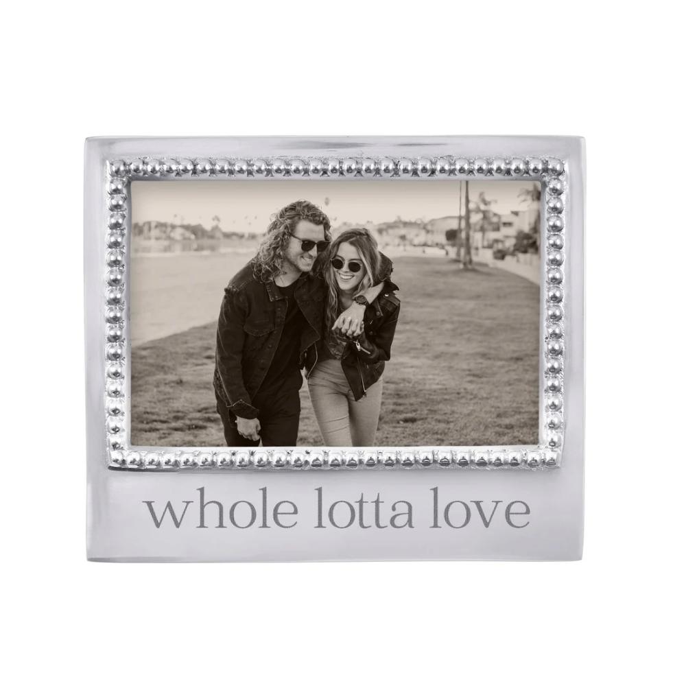 Mariposa Whole Lotta Love Beaded 4x6 Frame