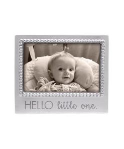 Mariposa HELLO LITTLE ONE Beaded 4x6 Frame