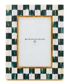 MacKenzie-Childs Courtly Check Lacquer 4" x 6" Frame