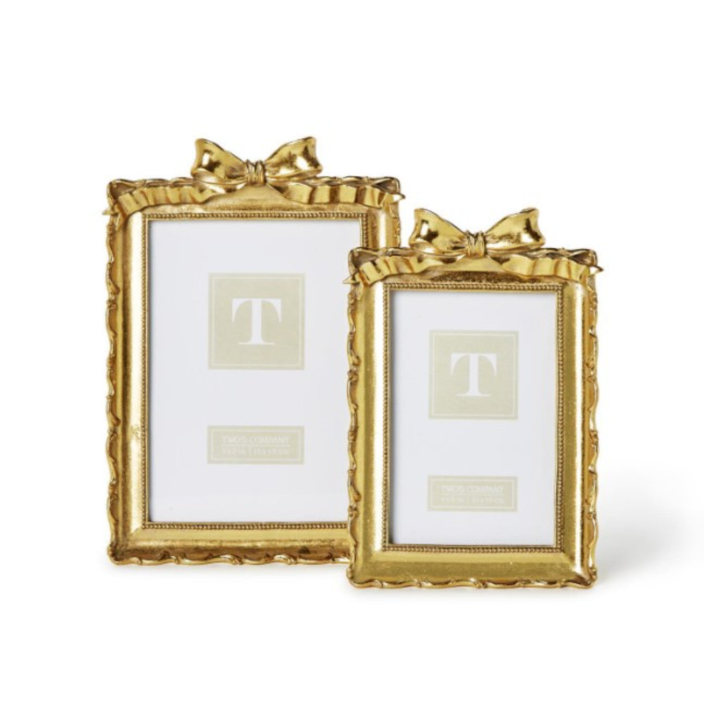 Two's Company Gold Frames with Accent Bow - Image 2