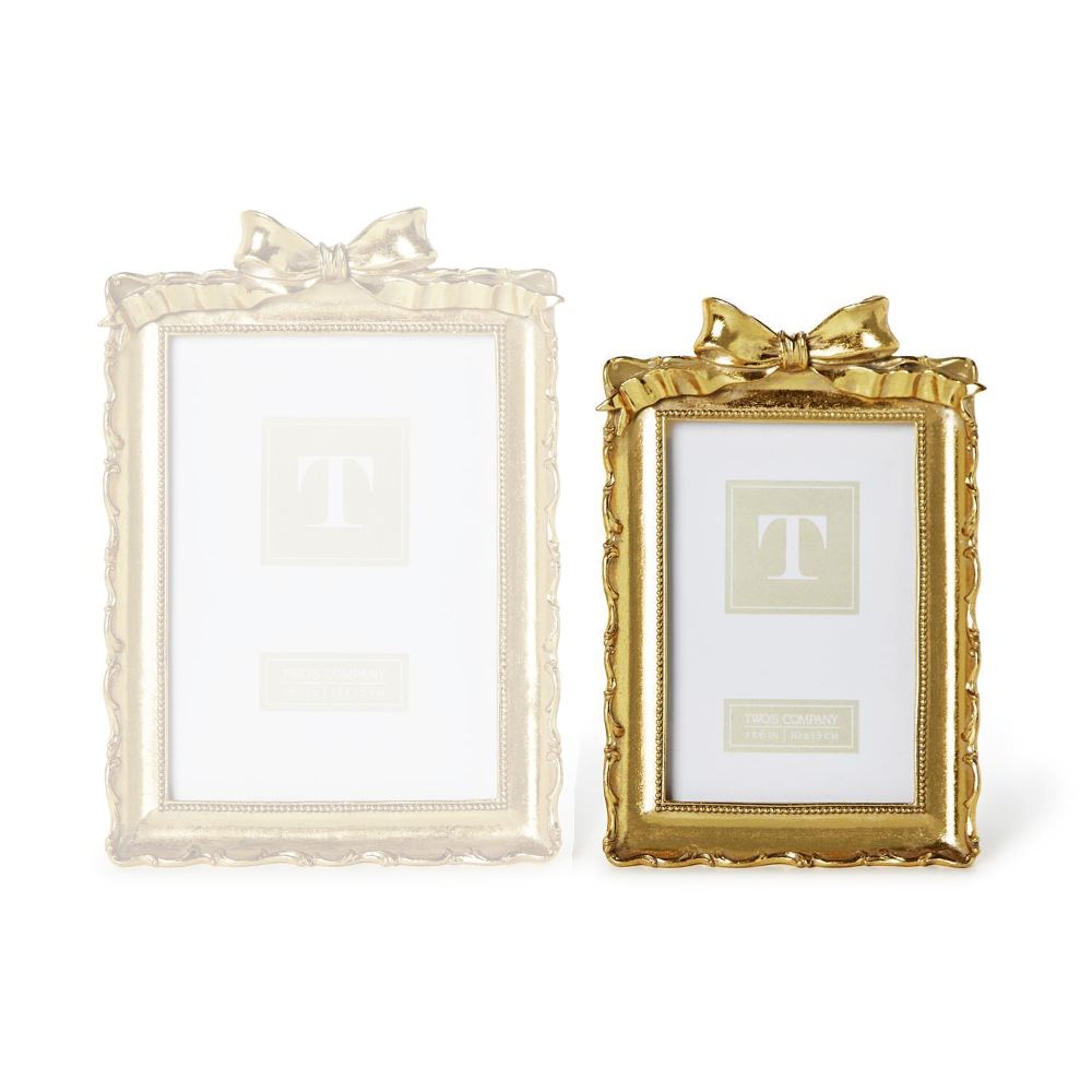 Two's Company Gold Frames with Accent Bow - Image 4
