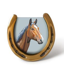 Two's Company Horseshoe Photo Frame - 3 1/2" x 3 1/2"