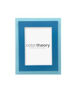 Mariposa Tiered Denim Blue and Periwinkle Frame