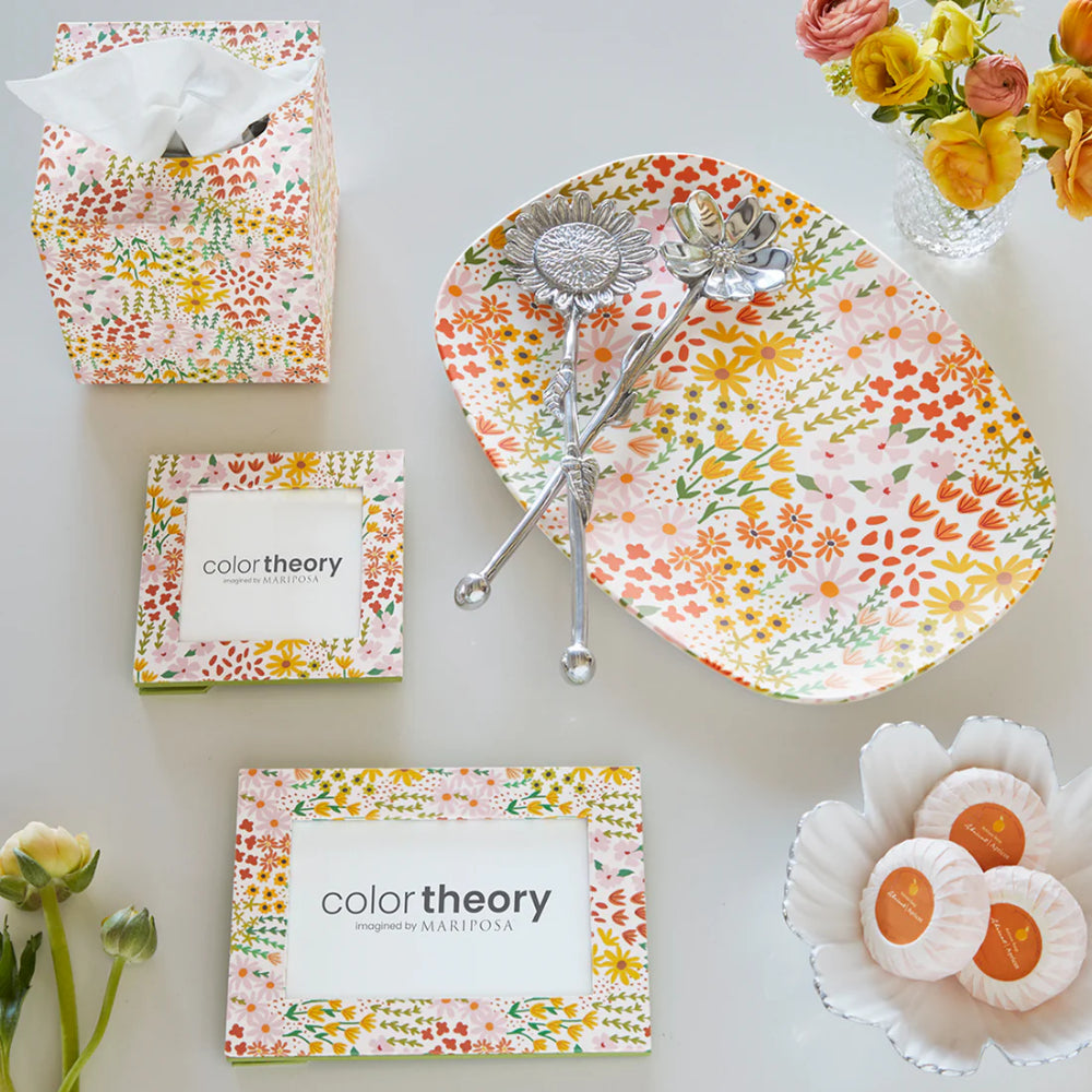 Mariposa Double Sided Botanical and Meadow Green Frame - Image 5