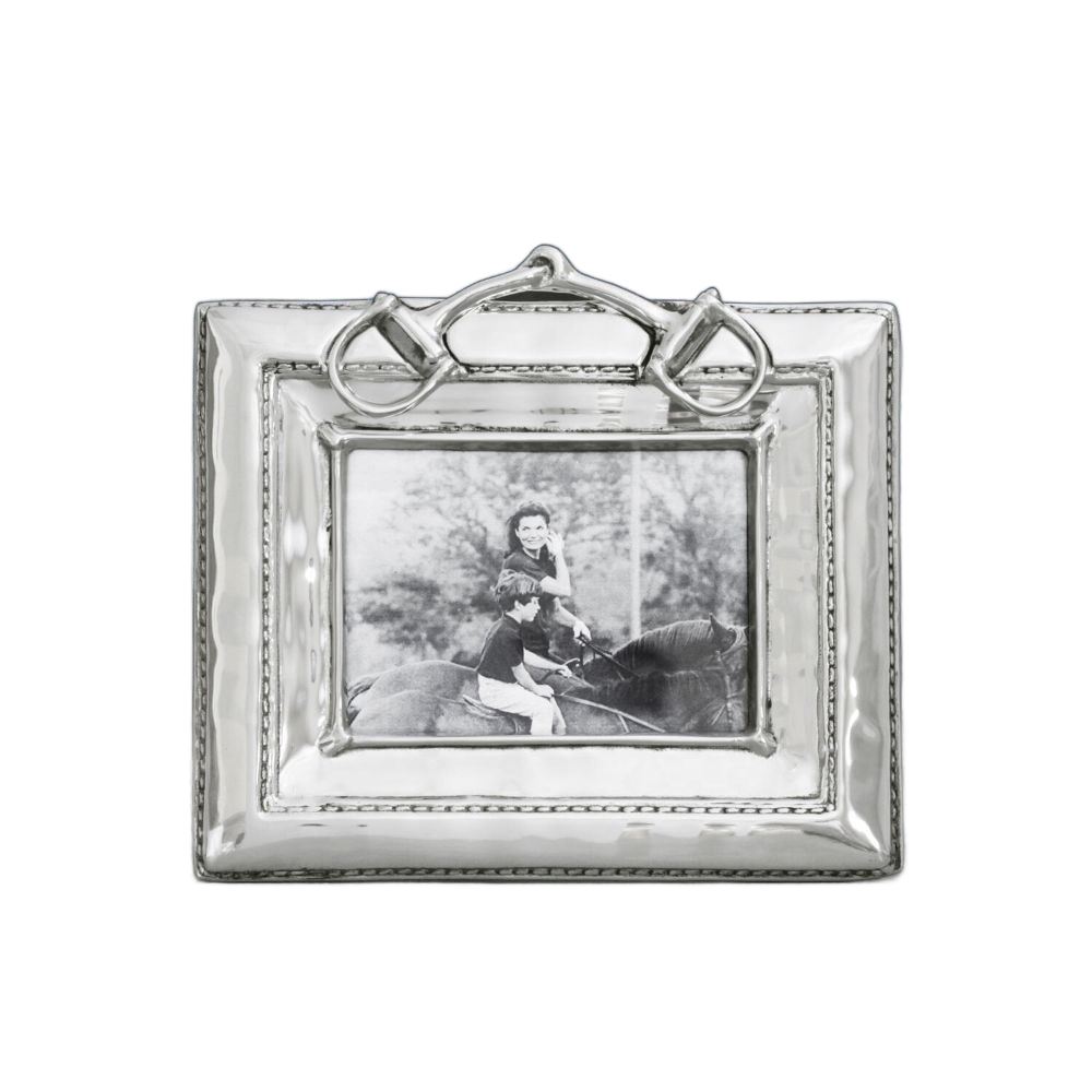 Beatriz Ball Western Equestrian Snaffle Bit Frame - 5x7