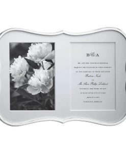 Kate Spade Crown Point™ Silver Double 5" x 7" Frame