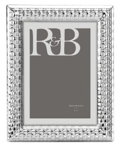Reed and Barton Watchband Silver Picture Frame - 5x7