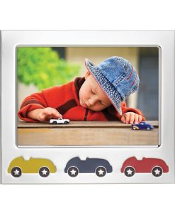 Reed & Barton Race Car Silverplate 5x7 Frame