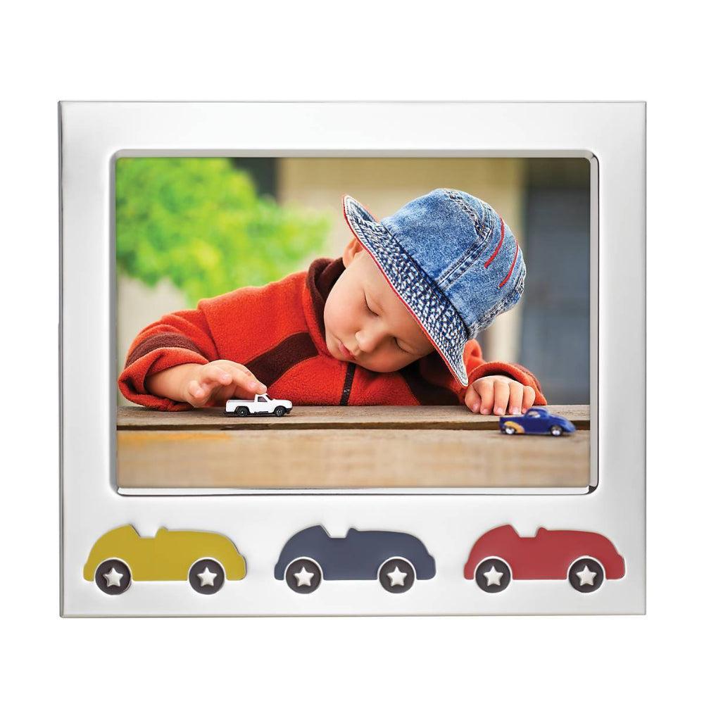 Reed & Barton Race Car Silverplate 5x7 Frame