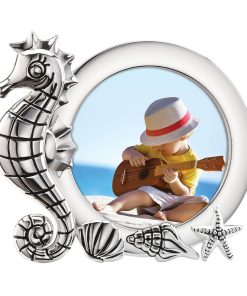 Reed & Barton Mystic Sea Seahorse 3" x 3" Frame