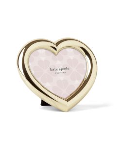 Kate Spade Charmed Life Gold Heart Picture Frame