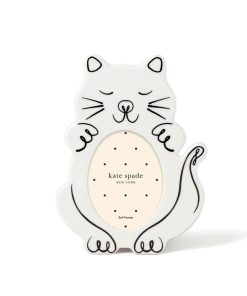 Kate Spade Wild Things 4x3 Cat Picture Frame