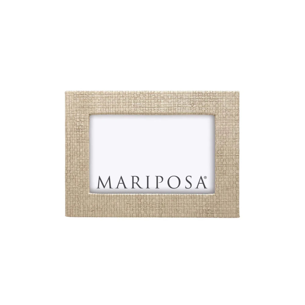 Mariposa Coconut Grove Faux Grasscloth Frame - Image 2