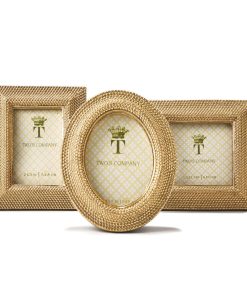 Two's Company Tuileries Golden Dots Photo Frame