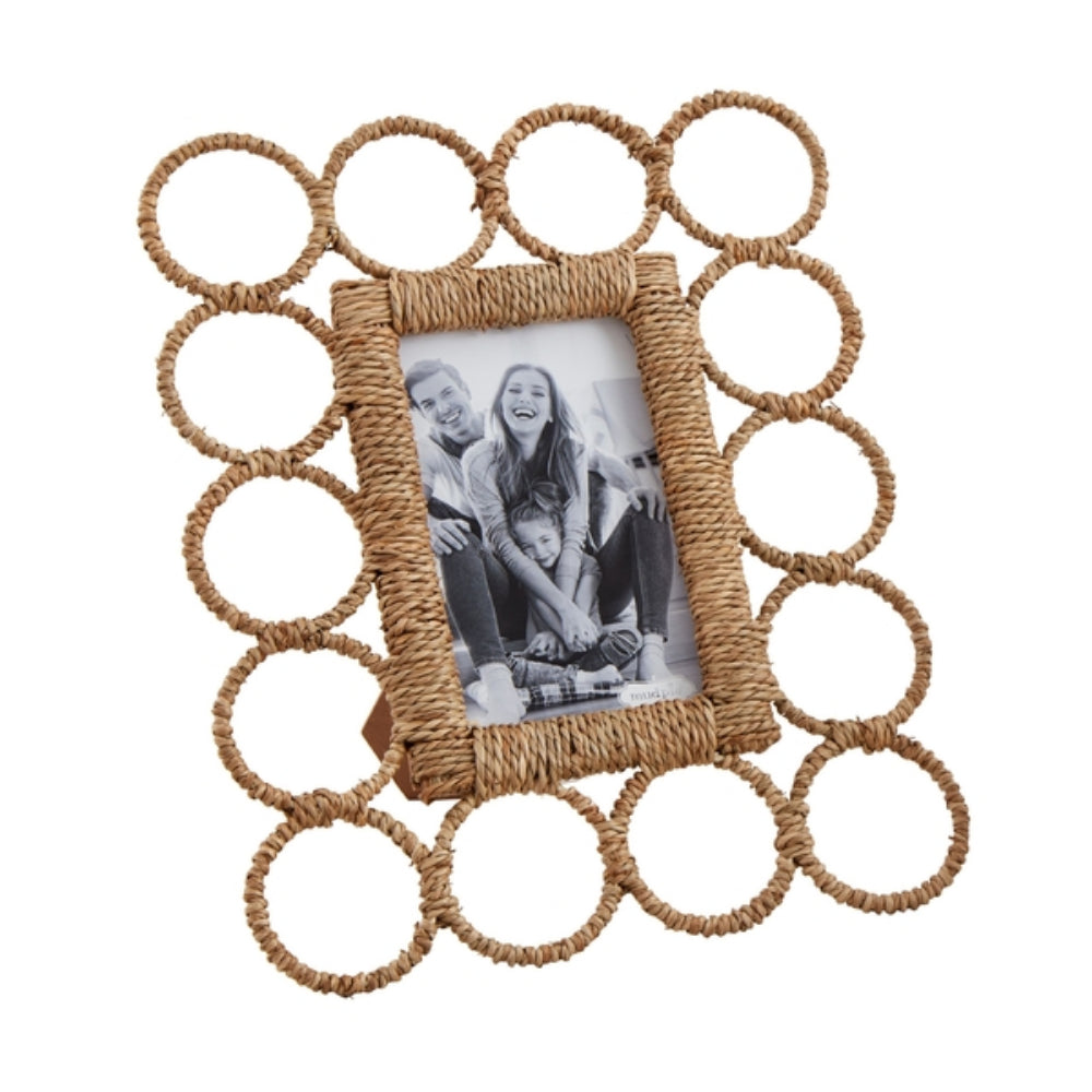 Mud Pie Seagrass Link Frame - Image 2
