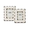 Two's Company Brick Pattern Photo Frame