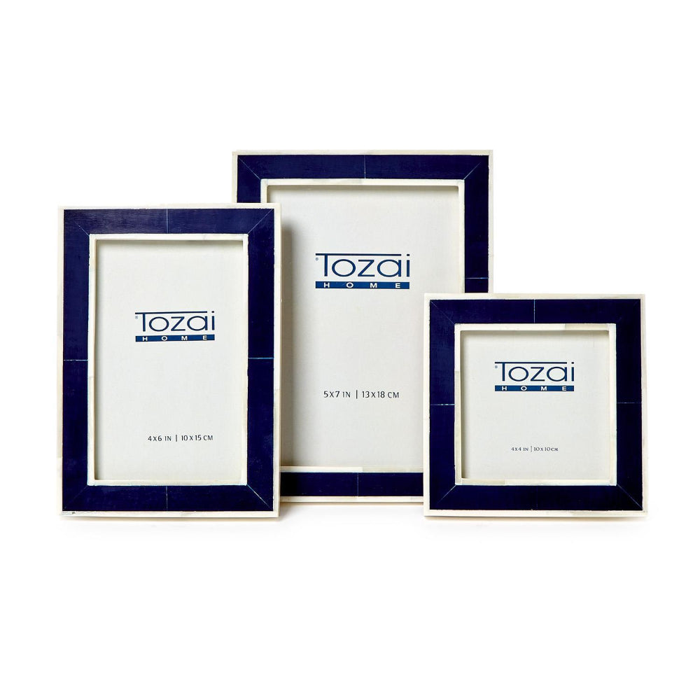Two's Company The Savoy Navy Photo Frame