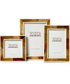 Two's Company The Savoy Faux Horn Photo Frame