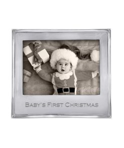 Mariposa Baby's First Christmas Signature 5x7 Statement Frame