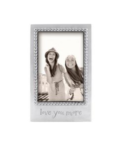 Mariposa Love You more Beaded Frame - 4x6