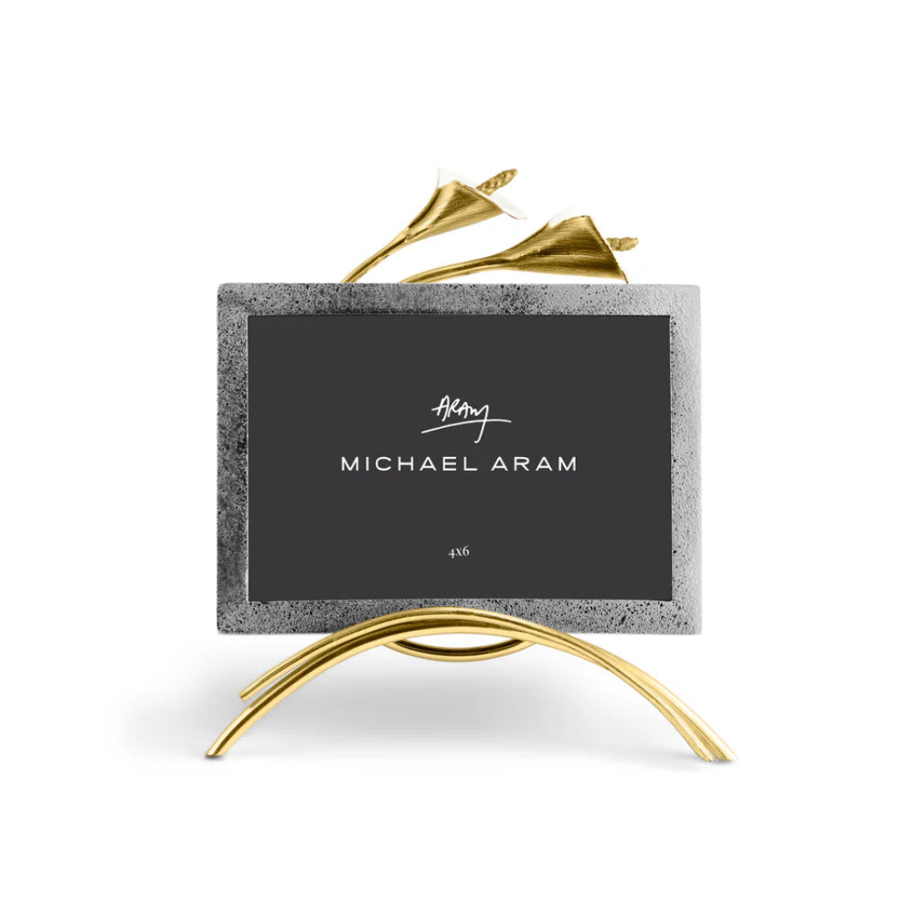 Michael Aram Calla Lily Easel Frame - 4 x 6