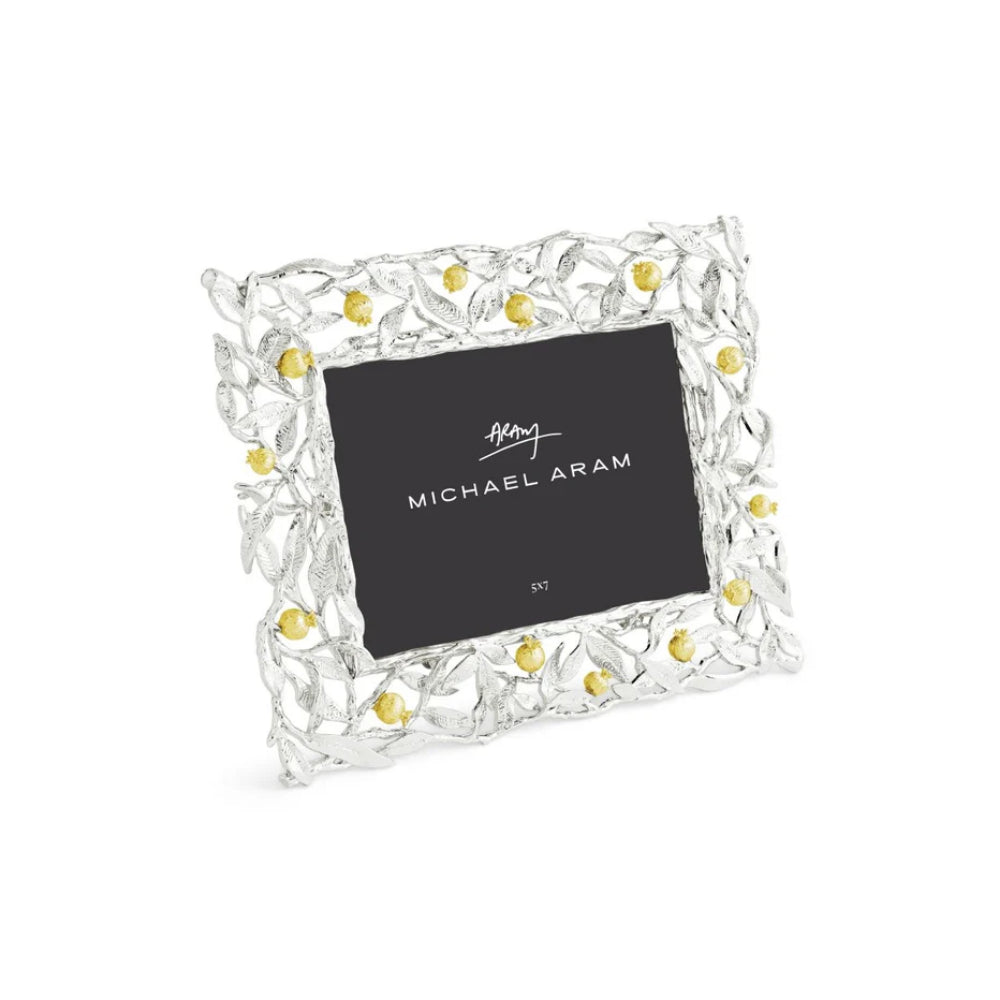 Michael Aram Pomegranate Silver & Gold 5x7 Frame - Image 4