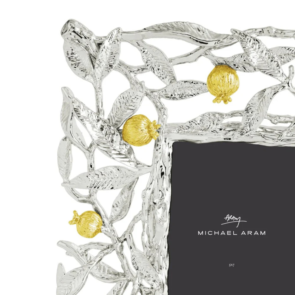 Michael Aram Pomegranate Silver & Gold 5x7 Frame - Image 2