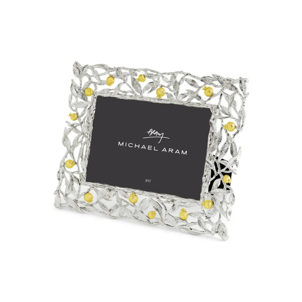 Michael Aram Pomegranate Silver & Gold 5x7 Frame - Image 3