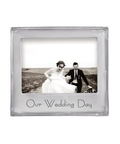 Mariposa Our Wedding Day Signature Frame - 5x7