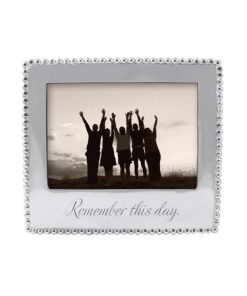 Mariposa REMEMBER THIS DAY Beaded 5x7 Frame