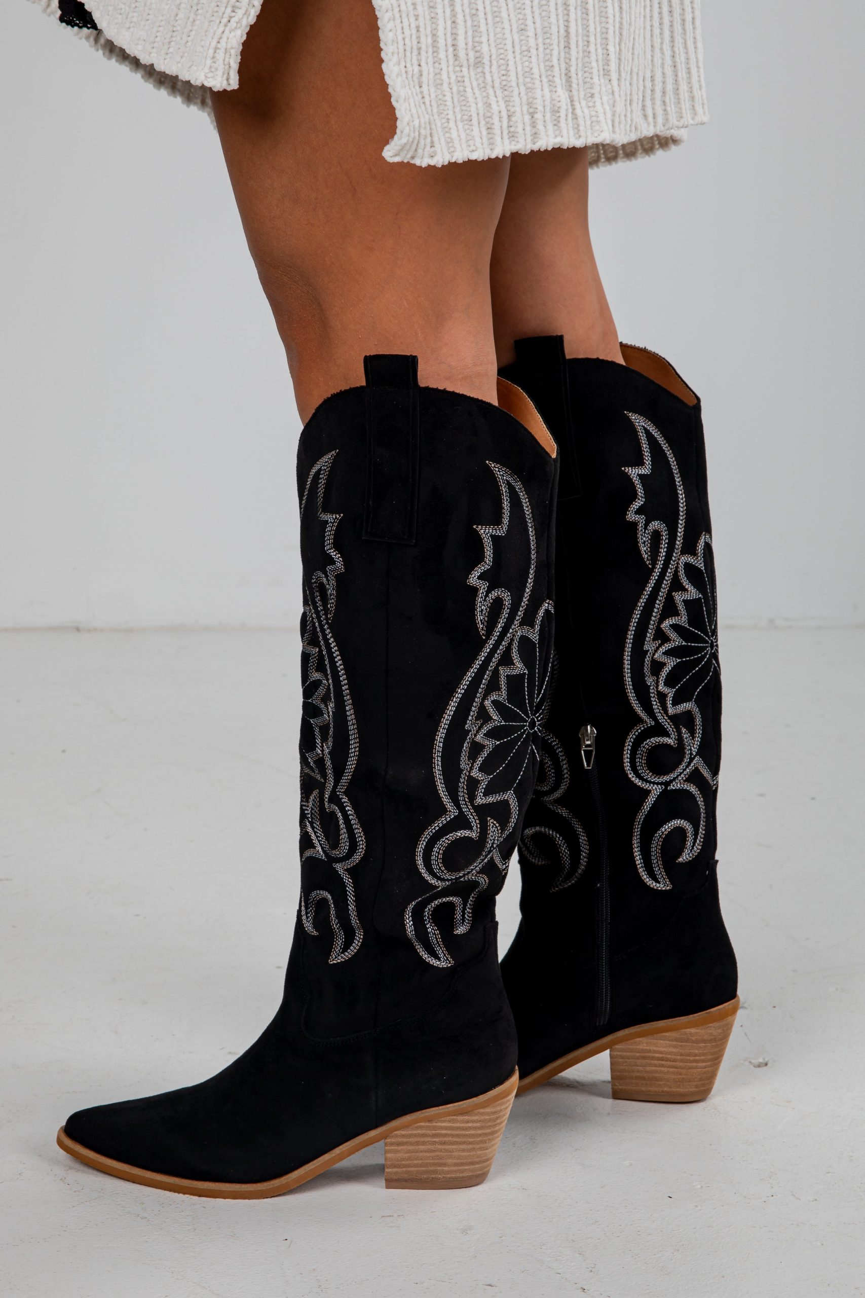 FINAL SALE - For Good Reason Black Western Boots - Image 2