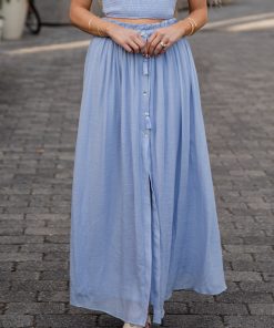 Sunlit Sorbet Maxi Skirt