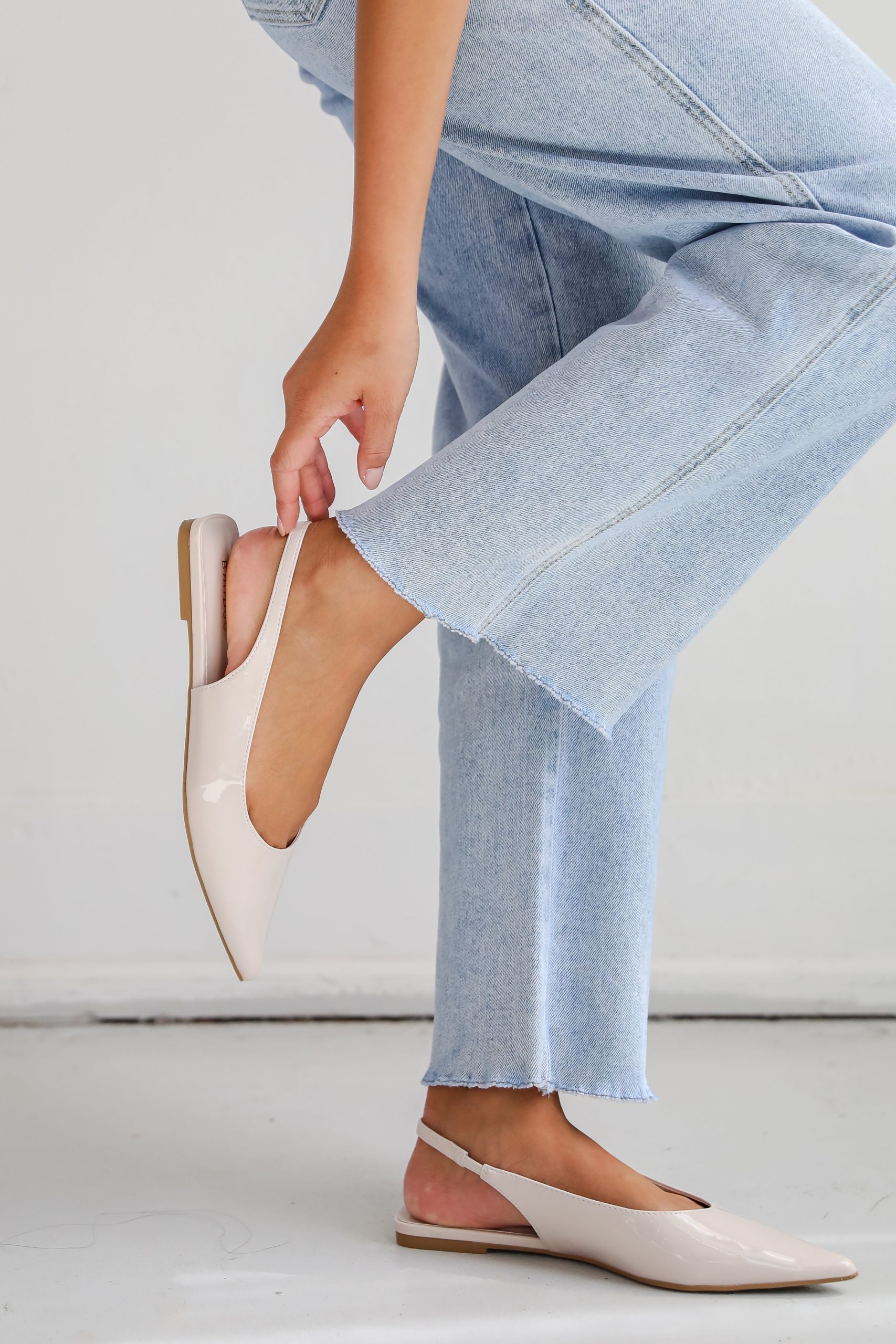 FINAL SALE - How It Goes Sling Back Flats - Image 3