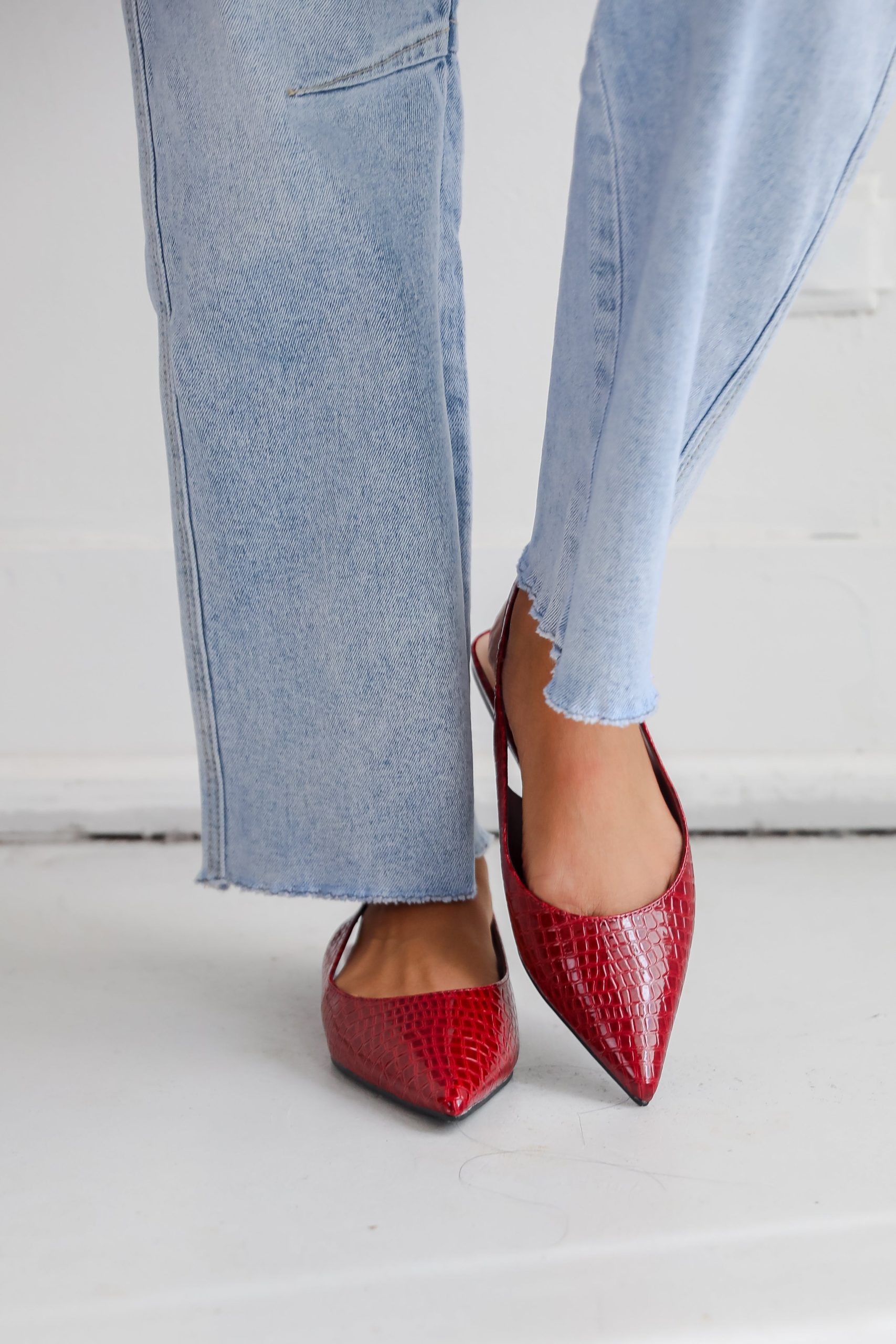 FINAL SALE - How It Goes Sling Back Flats - Image 5