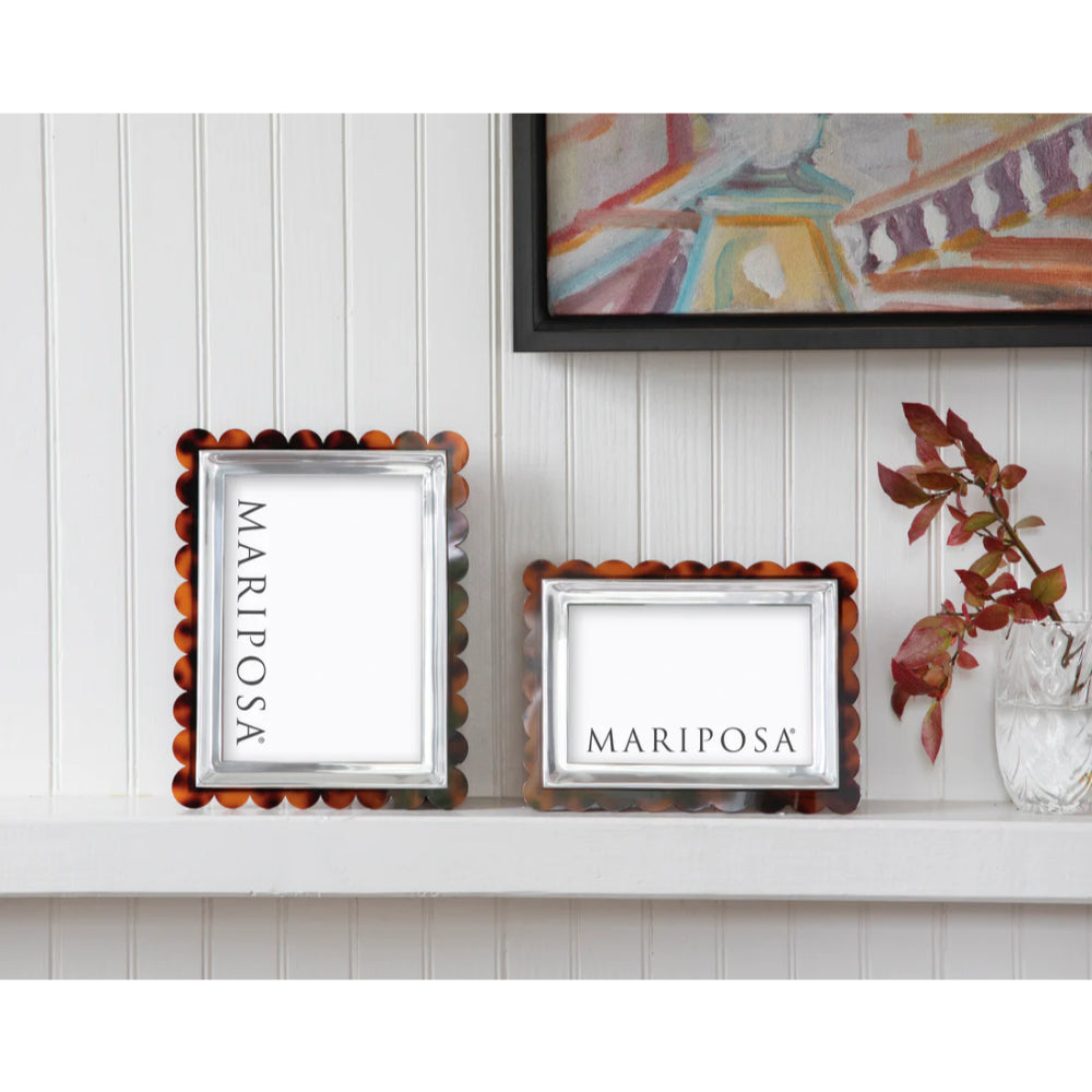 Mariposa Tortoise Scallop Signature Frame - Image 4