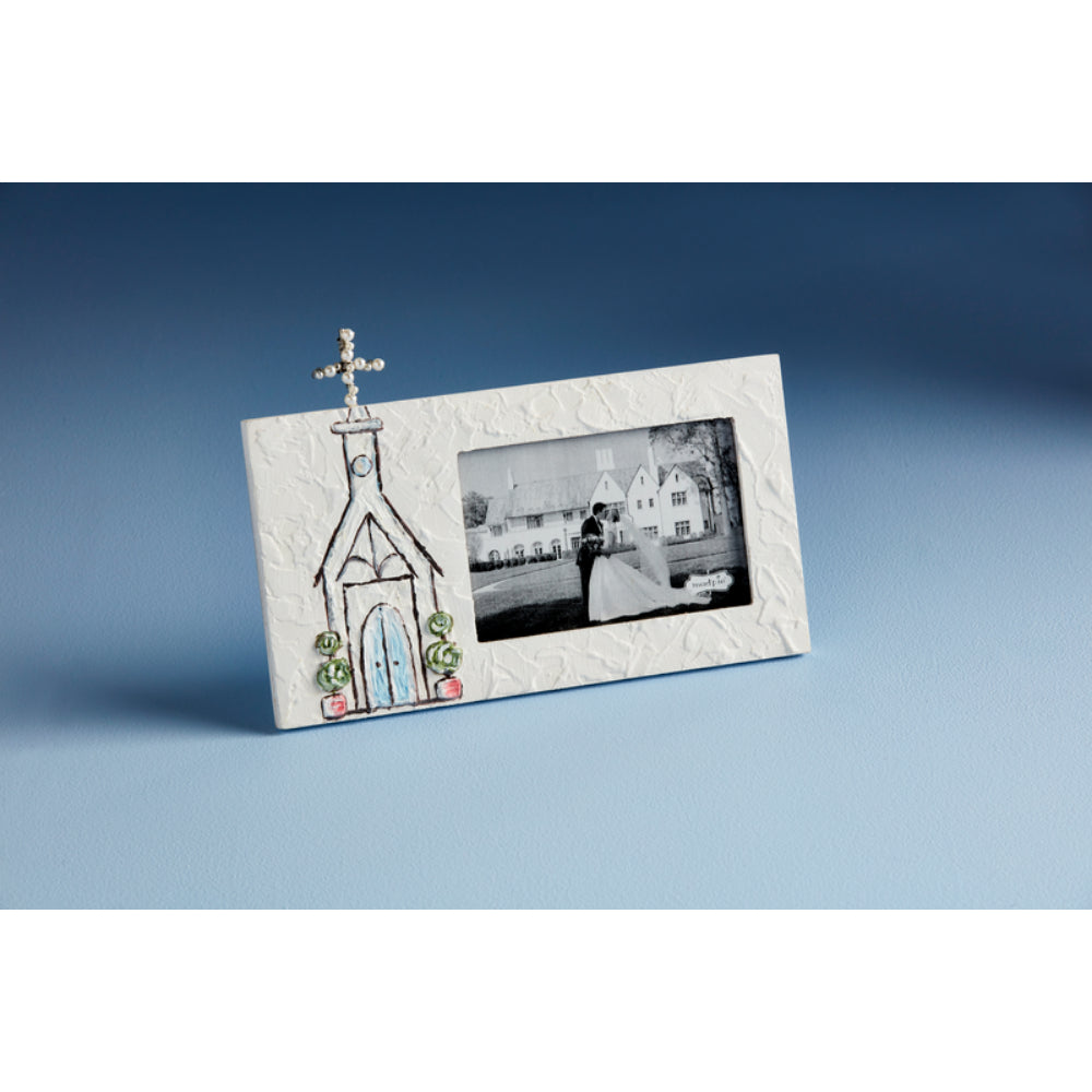 Mud Pie Painted Church Frame - 4 x 6 - Image 2