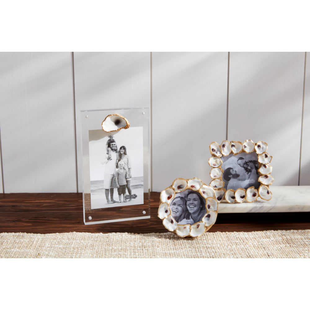 Mud Pie Oyster Acrylic Frame-4x6 - Image 2