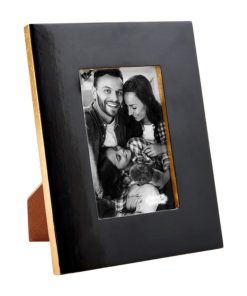 Mud Pie Black Lacquer Frame - 4" x 6"