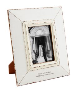 Mud Pie Choose You Every Time Distressed Frame 5x7